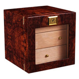 Armoire Humidor en Bois Massif de Cèdre Espagnol, 4 Couches Cigarloong