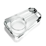Cendrier à Cigares en Cristal Transparent Grand Diamètre Cigarloong