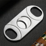 Coupe-Cigare Tranchant Guillotine Portable en Métal, Lame Épaisse Cigarloong
