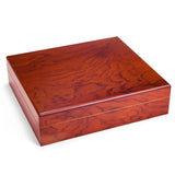 Humidor en bois de cèdre 35 cigares finition piano