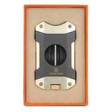 Porte-Cigare en Métal Pointu, Coupe-Guillotine, Poinçon Intégré, 3 en 1 Cigarloong