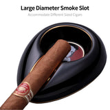 Cendrier à Cigares en Céramique, Grand Diamètre, Style Laguna Cigarloong