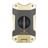 Porte-Cigare en Métal Pointu, Coupe-Guillotine, Poinçon Intégré, 3 en 1 Cigarloong