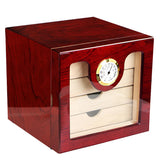 Armoire Humidor en Bois Massif de Cèdre Espagnol, 4 Couches Cigarloong