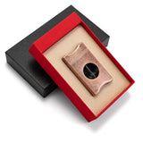 Porte-Cigare à Guillotine 2 en 1 Coupe-V et Ciseaux Inox Cigarloong