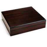 Humidor en Bois de Cèdre pour 35 Cigares, Finition Piano