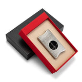Porte-Cigare à Guillotine 2 en 1 Coupe-V et Ciseaux Inox Cigarloong