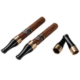 Porte-Tube à Cigare en Résine Effet Cuivre, Buse de Fumée Cigarloong