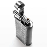 Briquet à Pipe en Acier Brossé, Coupe-Vent, Vintage Cigarloong