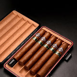 Étui à Cigares Doublé Cèdre Étanche - Cigarium™