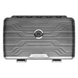 Étui à Cigares Portable Super Léger, Argent et Noir, Voyage, Boîte Cadeau Cigarloong