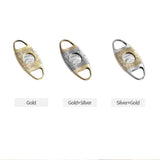 Coupe-Cigare en Acier Inoxydable, Double Tranchant Bronze Gravé, Guillotine Cigarloong