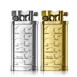 Briquet à Pipe en Acier Brossé, Coupe-Vent, Vintage Cigarloong