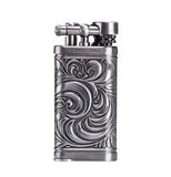 Briquet à Pipe en Acier Brossé, Coupe-Vent, Vintage Cigarloong