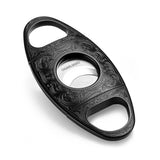 Coupe cigare acier inoxydable classique avec boîte-cadeau, coupe-guillotine portable Cigarloong