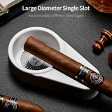 Cendrier à Cigares en Plastique, Grand Diamètre, Fente Unique Cigarloong