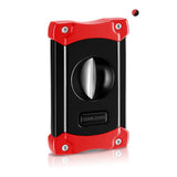 Coupe-Cigare Portable 3 en 1, Coupe en V avec Perceuse, Porte-Cigare, Acier Inoxydable Cigarloong