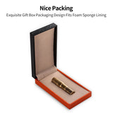 Perceuse à Cigare Portable avec Boîte de Luxe, Ciseaux Tranchants en Bronze, 2 Tailles Cigarloong