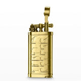 Briquet à Pipe en Acier Brossé, Coupe-Vent, Vintage Cigarloong