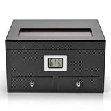 Humidificateur de Cigares de Luxe, Bois de Cèdre Coupe-Vent, Hygromètre, 45 Cigares Cigarloong
