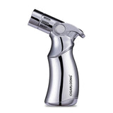 Briquet à Gaz Butane Rechargeable, Coupe-Vent, Flamme à 4 Jets Cigarloong