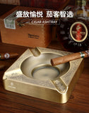 Cendrier à Cigares en Titane, Quatre Repos, Grande Décoration Résistante aux Rayures Cigarloong