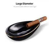 Cendrier à cigares support portable céramique
