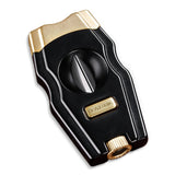 Coupe-Cigare 3 en 1, Coupe en V avec Perceuse Ronde, Porte-Cigare Portable de Voyage Cigarloong