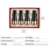 Porte-Tube à Cigare en Résine Effet Cuivre, Buse de Fumée Cigarloong