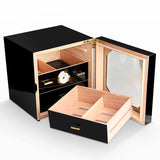 Armoire Humidor en Bois Massif de Cèdre Espagnol, 4 Couches Cigarloong