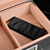 Humidificateur de Cigares de Luxe, Bois de Cèdre Coupe-Vent, Hygromètre, 45 Cigares Cigarloong