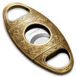Ensemble de 4 Cendriers à Cigares de Voyage, Briquet, Coupe-Cigare, Boîte Cadeau Cigarloong