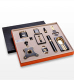 Ensemble d'Accessoires pour Cigares de Luxe, Coffret 10 Pièces Cigarloong