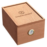 Armoire à Cigares de Grande Capacité, Bois de Cèdre Pur, Écologique, Sans Peinture Cigarloong
