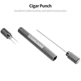Aiguille Perceuse à Cigare en Acier Inoxydable, Portable Cigarloong