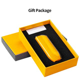 Briquet à Gaz Butane Rechargeable, Coupe-Vent, Flamme à 4 Jets Cigarloong
