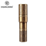 Perceuse à Cigare Portable avec Boîte de Luxe, Ciseaux Tranchants en Bronze, 2 Tailles Cigarloong