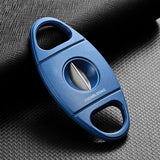 Coupe-Cigare V Coupe Pointu en Acier Inoxydable, Guillotine Givrée Cigarloong