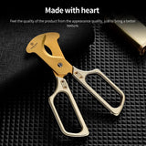 Couteau à Cigares en Métal, Guillotine, Tranchant, Double Tranchant, Manche Ergonomique Cigarloong