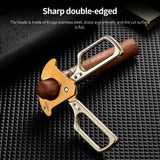 Couteau Cigares Guillotine Double Tranchant - Cigarium™