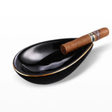 Cendrier à Cigares Support Portable en Céramique, Design Unique Cigarloong