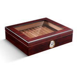 Boîte Cigares Bois Humidificateur 35 Places - Cigarium™