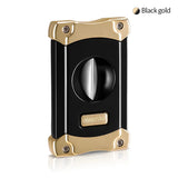 Coupe-Cigare Portable 3 en 1, Coupe en V avec Perceuse, Porte-Cigare, Acier Inoxydable Cigarloong