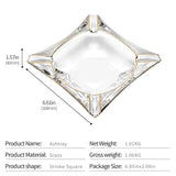 Cendrier à Cigares en Cristal Créatif, 3 Tailles Disponibles Cigarloong