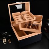 Armoire Humidor en Bois de Cèdre d'Espagne, 220 Cigares Cigarloong