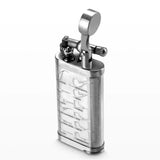 Briquet à Pipe en Acier Brossé, Coupe-Vent, Vintage Cigarloong