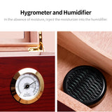Humidificateur à Cigares Grande Capacité, Bois de Cèdre, 50 Pièces Cigarloong