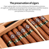 Armoire Humidor en Bois de Cèdre d'Espagne, 220 Cigares Cigarloong