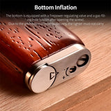 Briquet à Gaz Butane Coupe-Vent, Torche Allume-Cigare Gonflable, Cadeau pour Hommes Cigarloong
