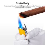Allume-Cigare 3 Flammes Bleues Poche - Cigarium™